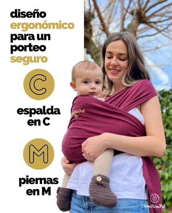 Beneficios emocionales y físicos del porteo para el bebé y el adulto
