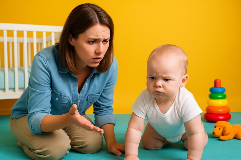 Qué hacer si el bebé no quiere gatear