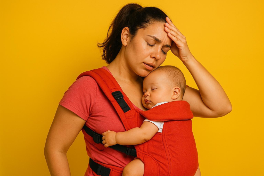 Cómo portear durante más tiempo sin fatiga
