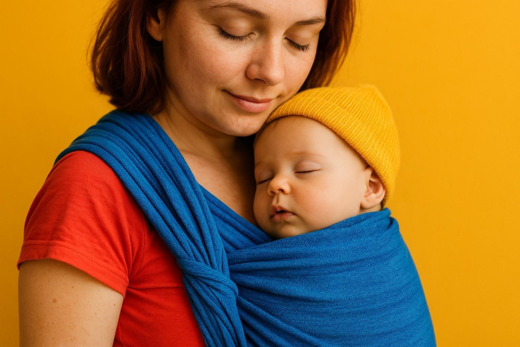 Cómo usar el portabebés para facilitar la siesta