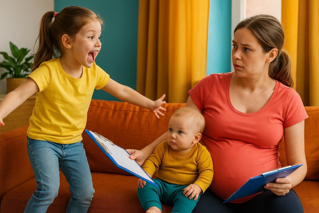 Cómo alternar rutinas con dos o más hijos