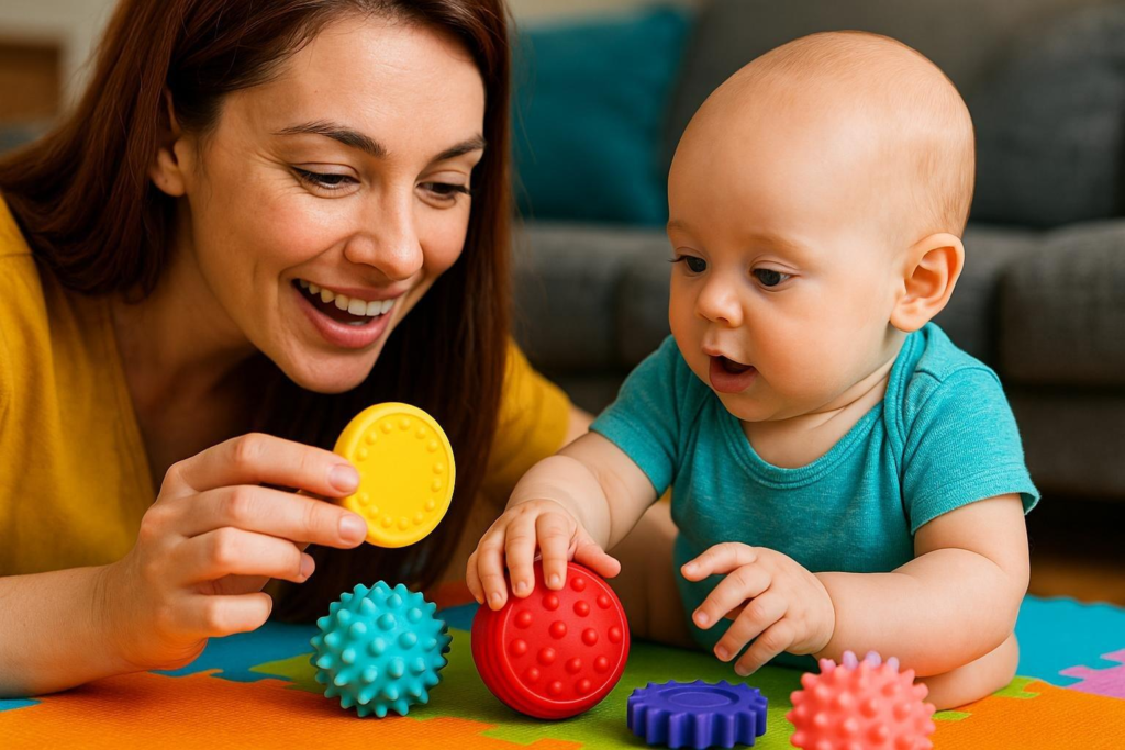 Qué juegos sencillos estimulan el desarrollo sensorial