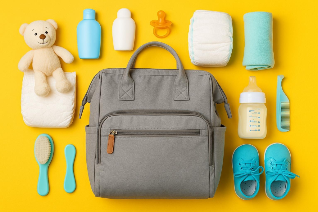 Qué llevar en el bolso del bebé