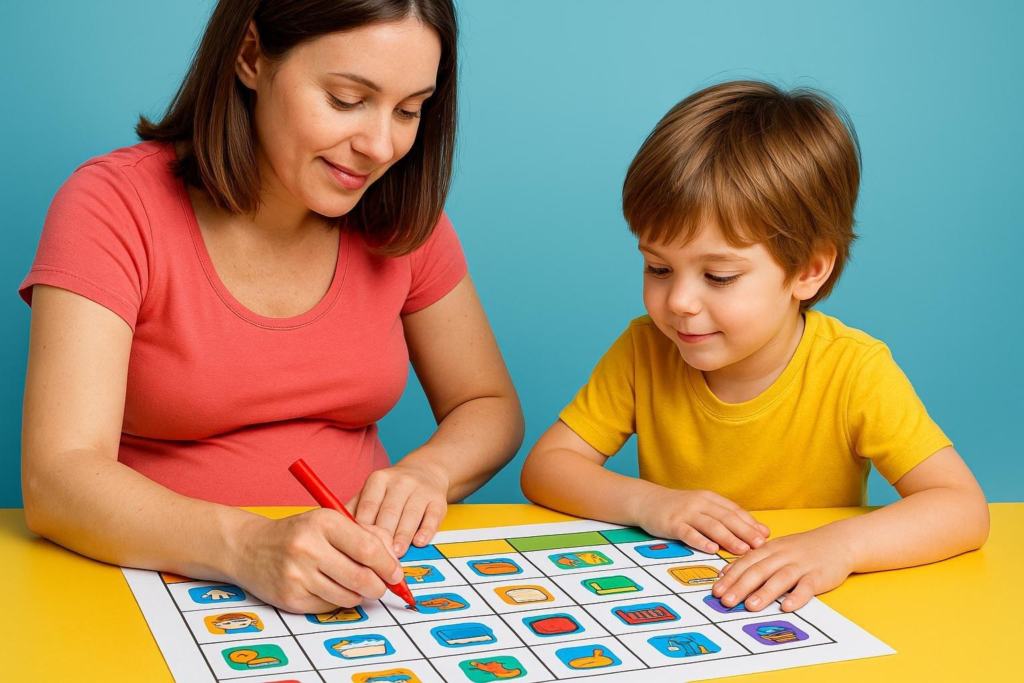 Cómo hacer un calendario de rutinas para niños