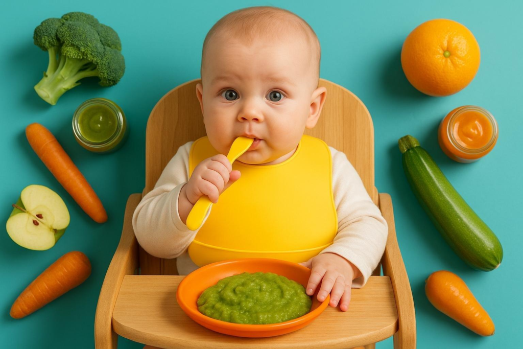 Cómo organizar la alimentación del bebé semana a semana