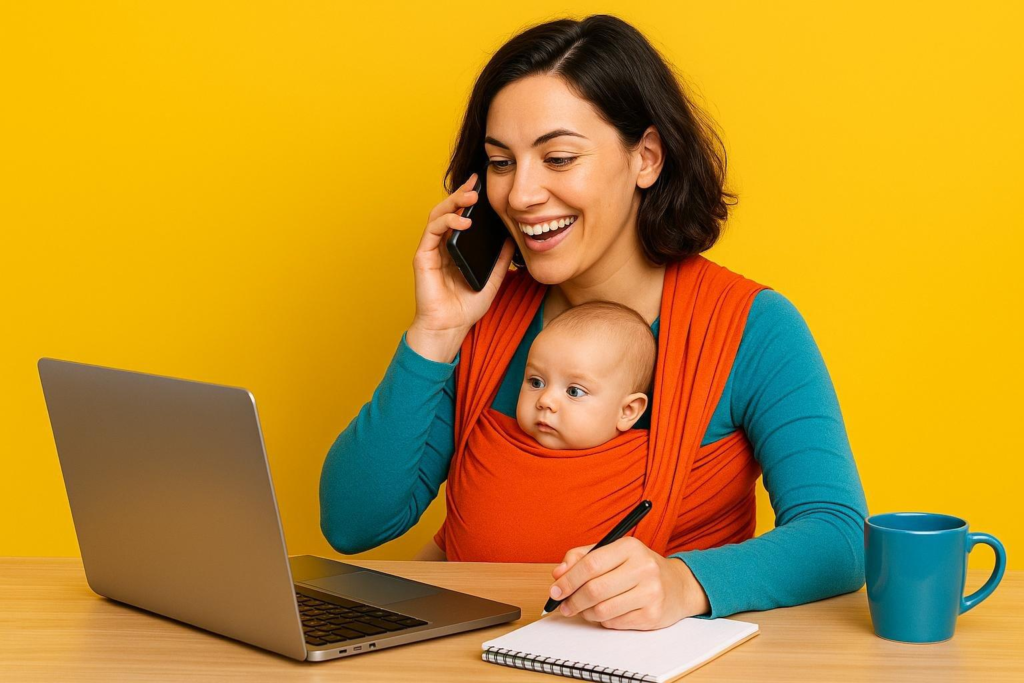 Ideas para portear y trabajar desde casa