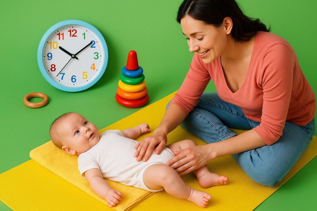 Cómo organizar una rutina flexible para tu bebé