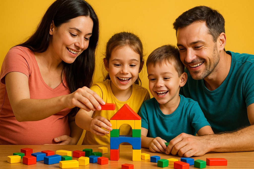 Cómo usar el juego para reforzar el vínculo familiar
