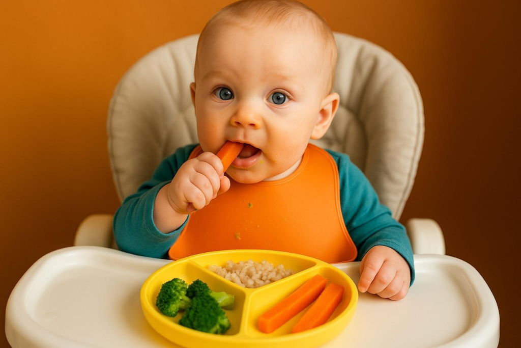 Qué es el baby-led weaning y cómo empezar