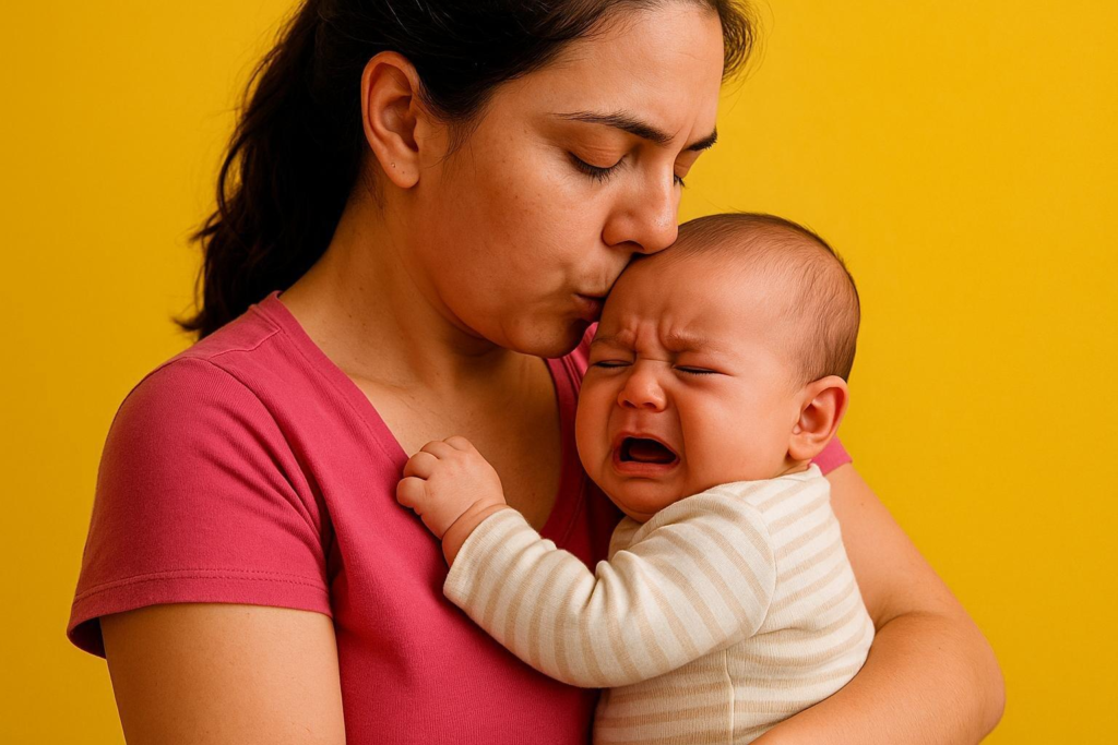 Qué hacer si el bebé necesita contacto constante