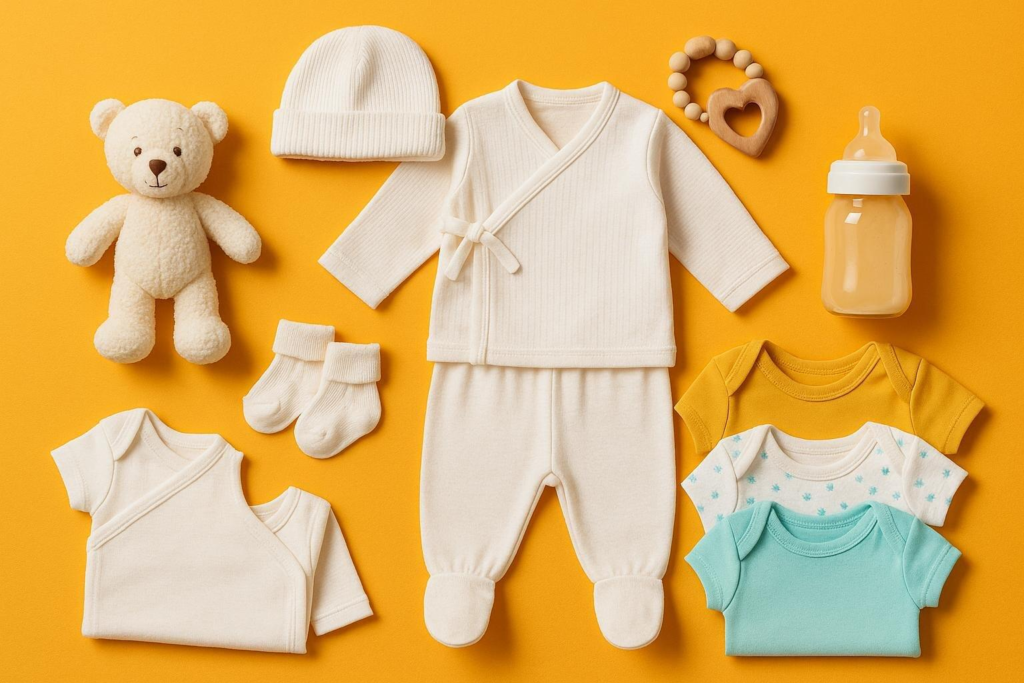 Qué ropa necesita un recién nacido