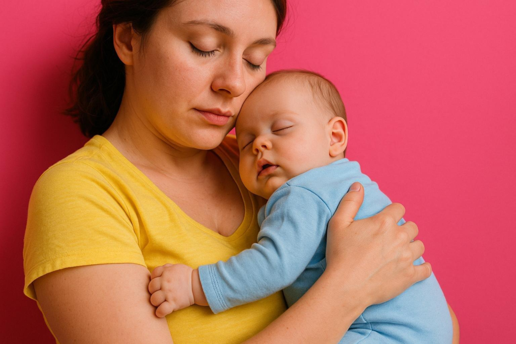 Qué hacer si el bebé solo duerme en brazos