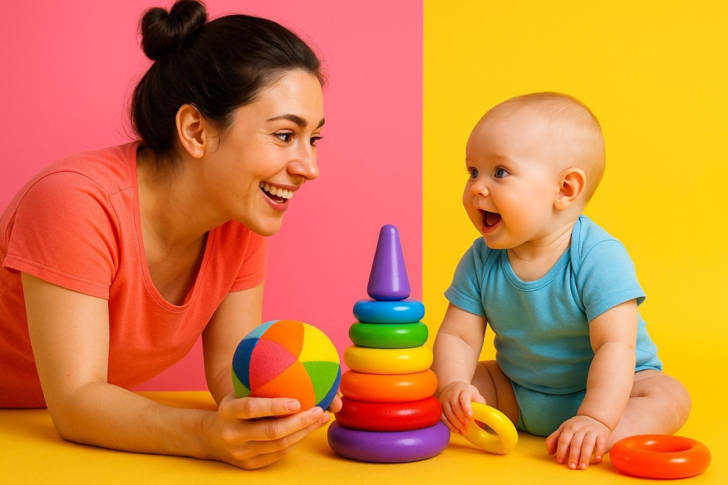 Cómo jugar con tu bebé según su edad